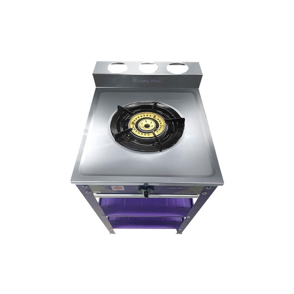 FREESTANDING GAS STOVE LUCKY FLAME DH-502 1G PURPLE