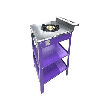FREESTANDING GAS STOVE LUCKY FLAME DH-502 1G PURPLE_1