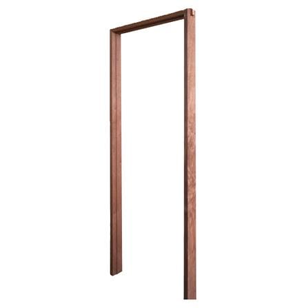วงกบประตูไม้เต็งแดง MODERN DOORS COM1 90X200 ซม. สีน้ำตาล