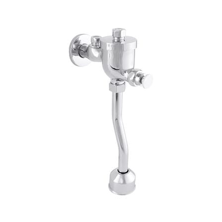 ฟลัชวาล์วโถปัสสาวะชายท่อโค้ง MOYA BT-7220 สีโครม_0