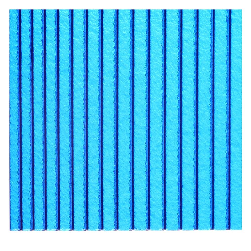 HALLOW POLYCARBONATE SHEET SUNSHIELD 6MM 1.22x2.44M PEARL BLUE