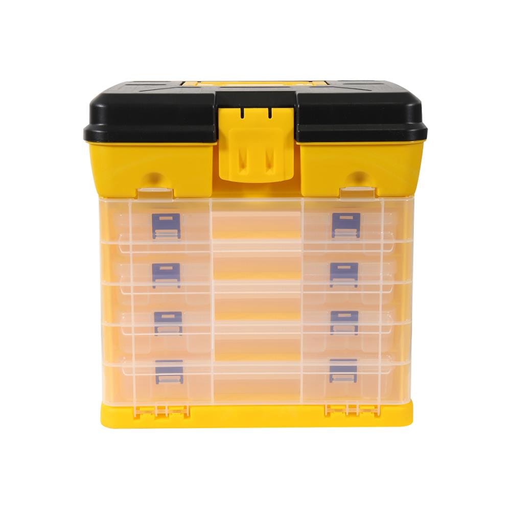 TOOL STORAGE BOX DIY MATALL HL3120-A 5-TIER BLACK/YELLOW