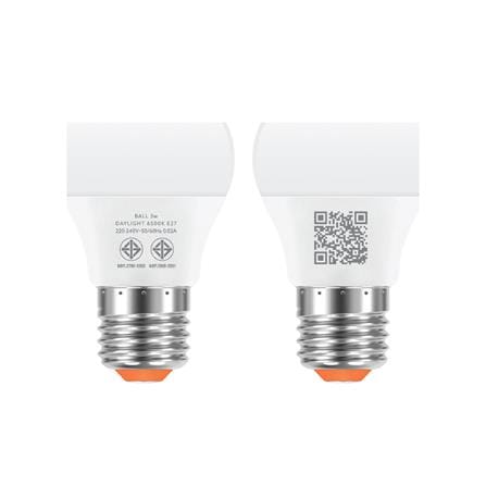 หลอด LED LAMPTAN BALL A45 3 วัตต์ DAYLIGHT E27_4