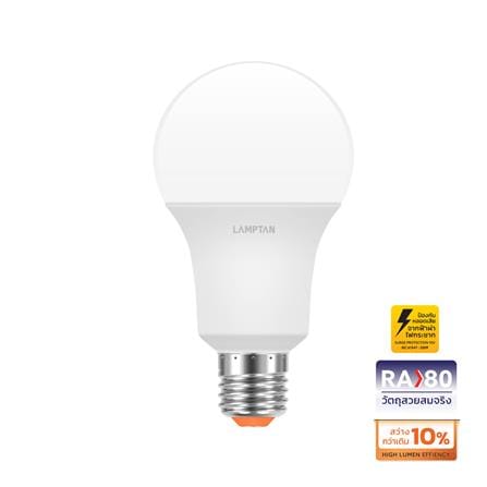 หลอด LED LAMPTAN A60 BRIGHT 6 วัตต์ WARM WHITE E27_0