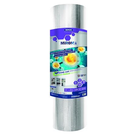 ฉนวนกันความร้อน PE MPE MIRON A PLUS หนา 10 มม. 1.2...