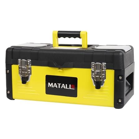 กล่องเครื่องมือเหล็ก MATALL 90-1517 17 นิ้ว สีดำ-เหลือง