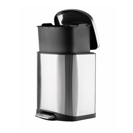 ถังขยะเหยียบ ACCO EK9366MT ขนาด 20L สีเงิน_2