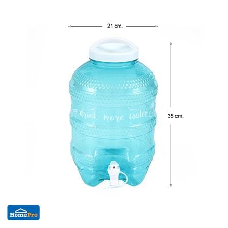 ถังน้ำดื่ม PET เกรด A มีก๊อก SPRING HIVE 8 ลิตร_5