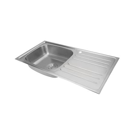 ซิงค์ฝัง 1 หลุม 1 ที่พัก HAFELE ARTEMIS 495.39.288 LHD สเตนเลส_1