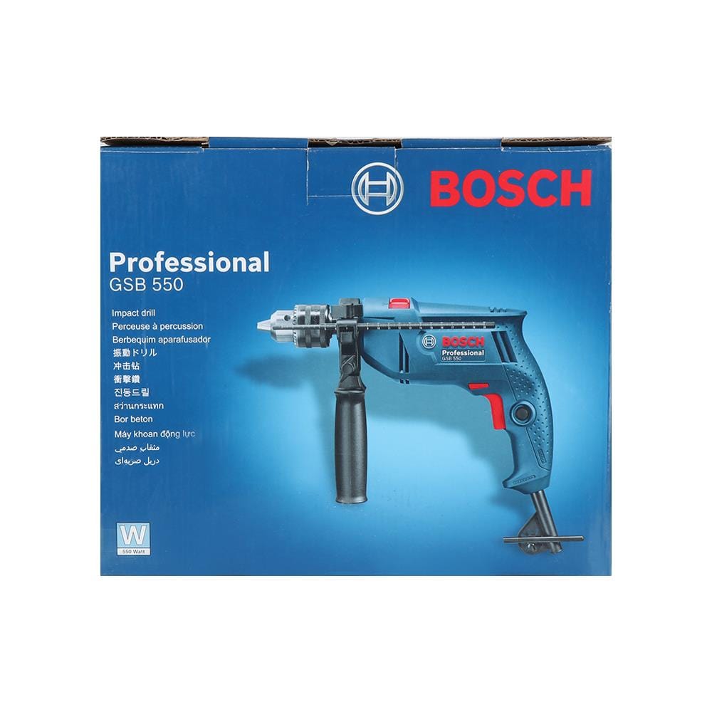 สว่านกระแทก BOSCH GSB550 13 มม. 550 วัตต์