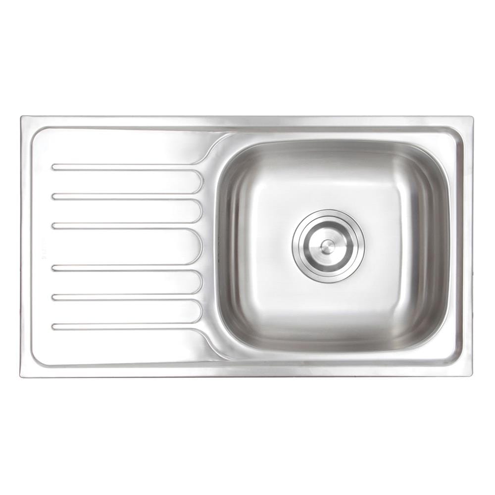 ซิงค์ฝัง 1หลุม 1ที่พักซ้าย HAFELE ARTEMIS 495.39.284 RH สเตนเลส
