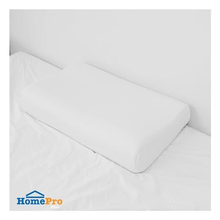 หมอนสุขภาพ ยางพารา HOME LIVING STYLE BELIN 15x23 นิ้ว สีขาว_8