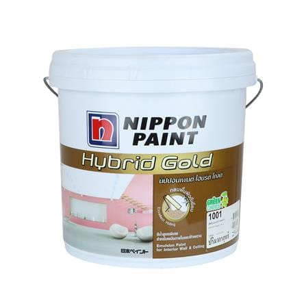 สีน้ำทาภายใน NIPPON PAINT HYBRID GOLD BRILLIANT WH...