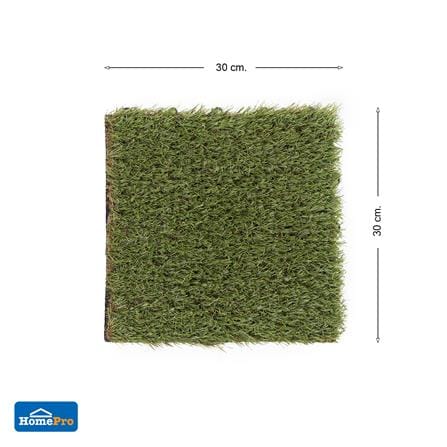 ทางเท้าหญ้ามะนิลาเทียม SPRING 30X30 ซม. สีเขียว_5