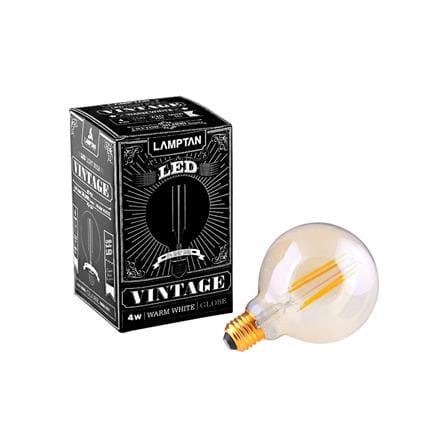 หลอด LED LAMPTAN VINTAGE GLOBE 4 วัตต์ WARMWHITE E27_1