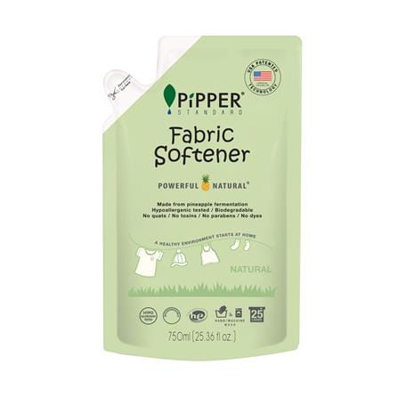 รีฟิลน้ำยาปรับผ้านุ่ม PIPPER 750 มล. NATURAL