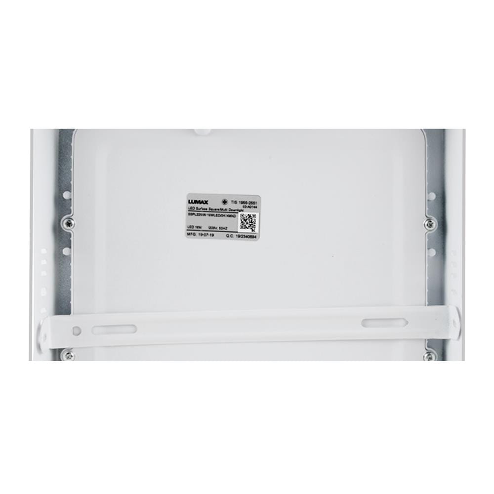 ดาวน์ไลท์ LED LUMAX SSPL225/W 9 นิ้ว 18 วัตต์ WARM WHITE สีขาว
