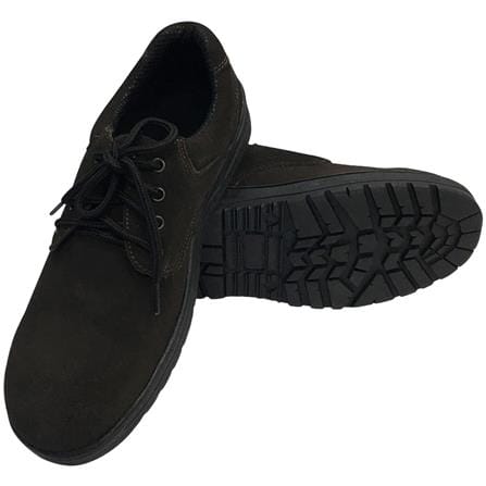 PVC SOLE SAFETY SHOES STRONG SAFETY SHOES SIZE42 BROWN_0