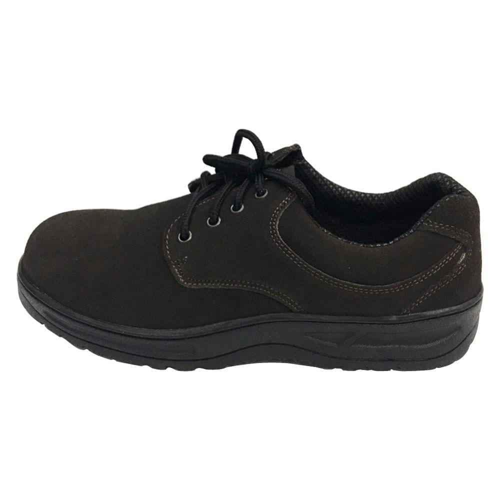 PVC SOLE SAFETY SHOES STRONG SAFETY SHOES SIZE41 BROWN
