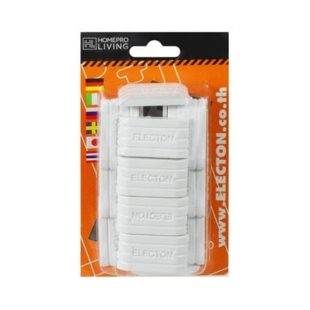 จุกปิดปลั๊กไฟ 2 ขา ELECTAN THP-12 สีขาว_3
