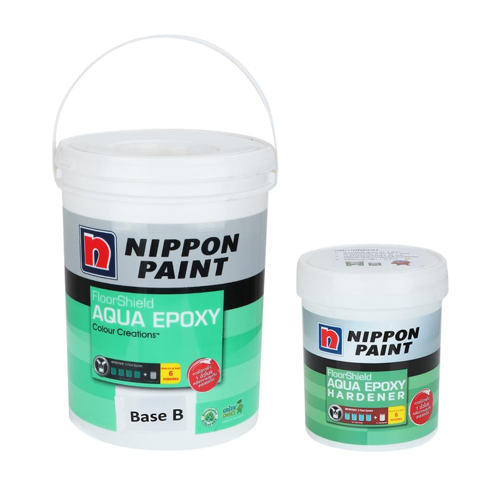 สีอีพ๊อกซี่ NIPPON PAINT Base B สูตรน้ำ 5L