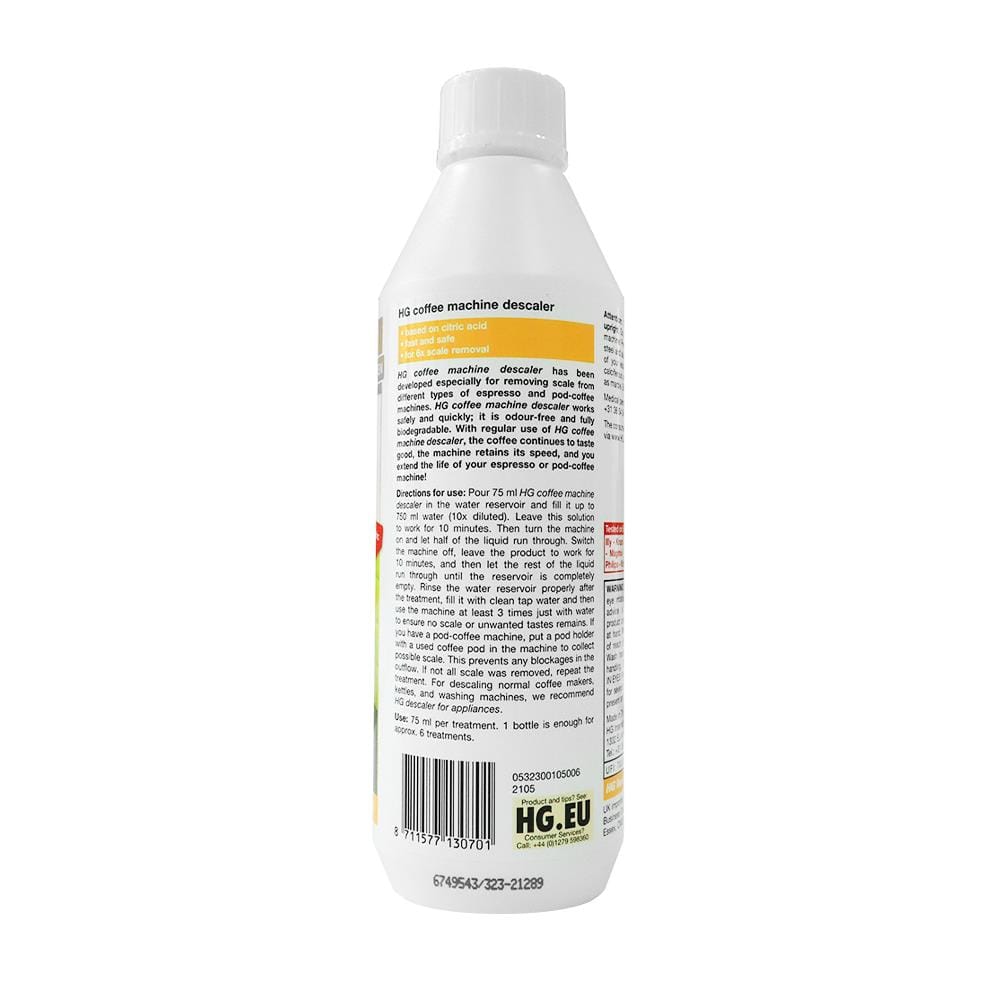 น้ำยาขจัดคราบตะกรันเครื่องใช้ไฟฟ้า HG 500 มล.