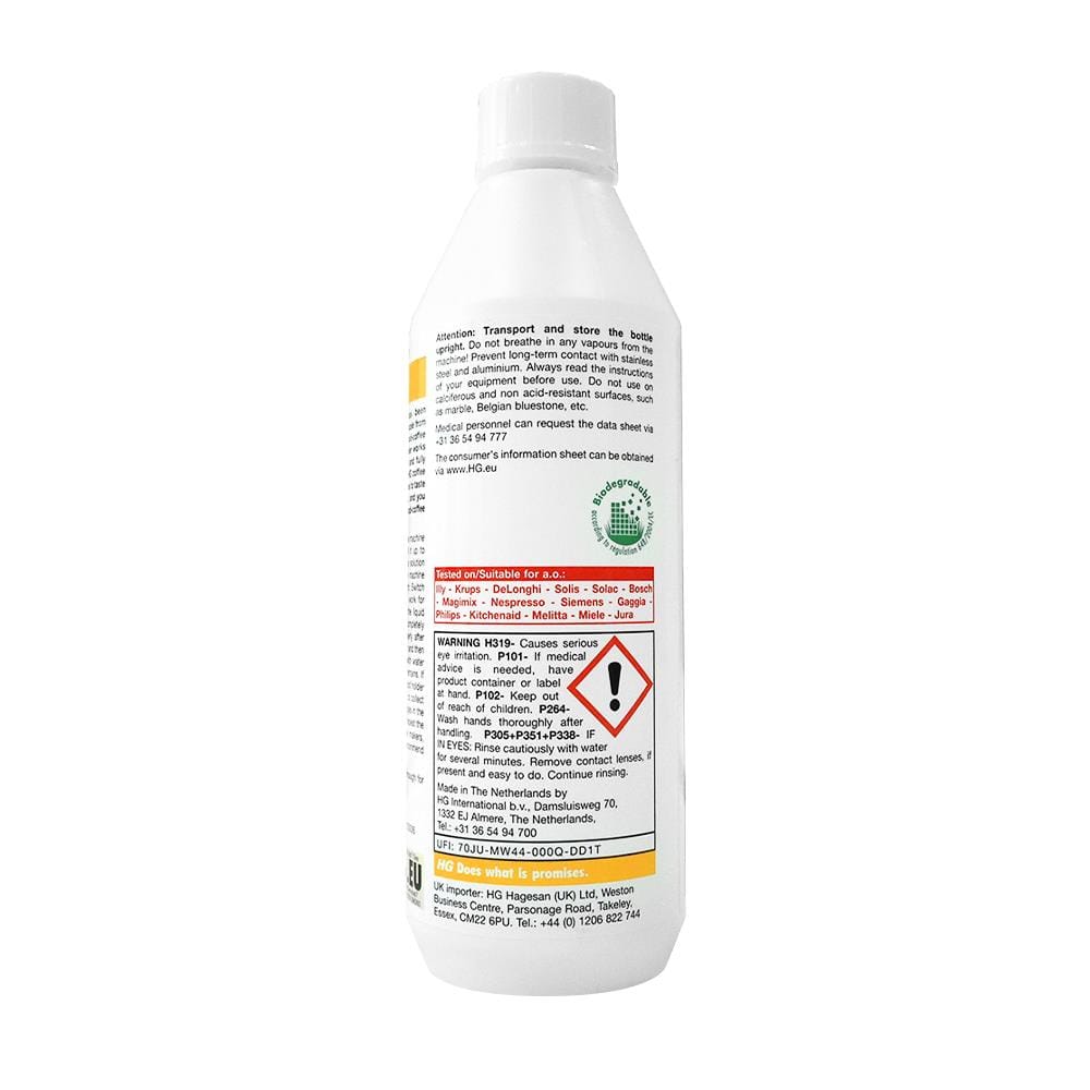น้ำยาขจัดคราบตะกรันเครื่องใช้ไฟฟ้า HG 500 มล.