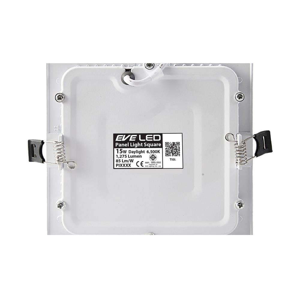 ดาวน์ไลท์ LED EVE PANEL SQUARE LED 7.5 นิ้ว 15 วัตต์ DAYLIGHT สีขาว