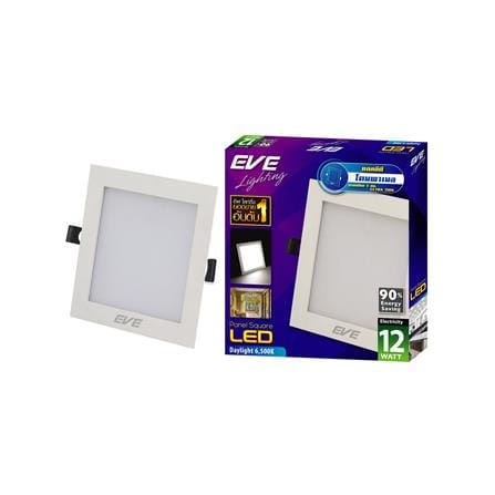 ดาวน์ไลท์ LED EVE PANEL SQUARE LED 5 นิ้ว 12 วัตต์ DAYLIGHT สีขาว_2