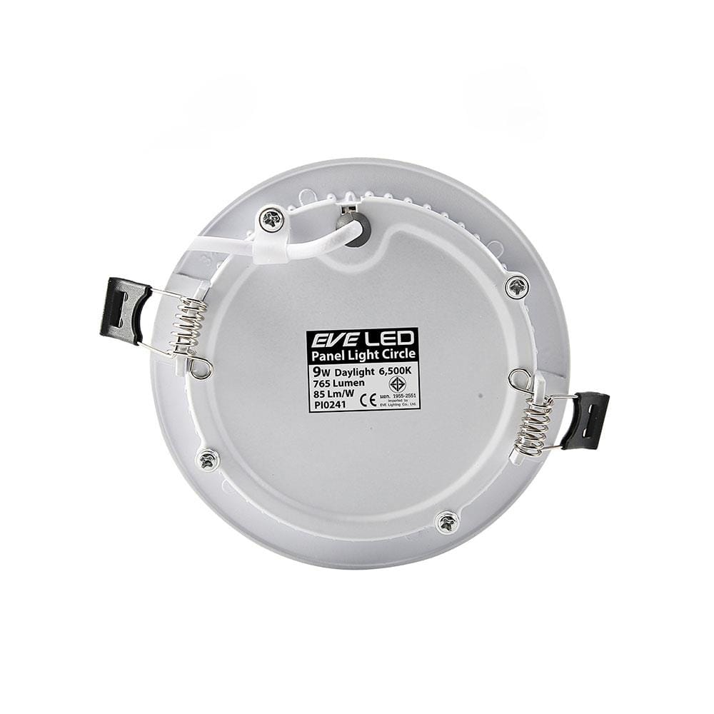 ดาวน์ไลท์ LED EVE PANEL CIRCLE 5.71 นิ้ว 9 วัตต์ DAYLIGHT สีขาว