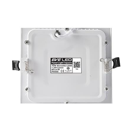 ดาวน์ไลท์ LED EVE PANEL SQUARE LED 7.5 นิ้ว 15 วัตต์ WARM WHITE สีขาว_5