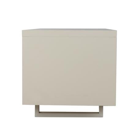 ตู้วางทีวี KIOSK LT-002 BL 132 ซม. สีขาว/ดำ_2