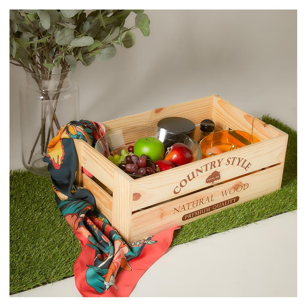 WOODEN BOX FASTTECT BEE-S 30X20X17CM
