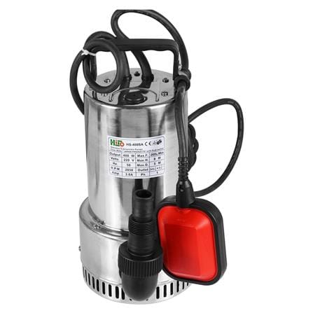 ปั๊มจุ่มน้ำสะอาด พร้อมลูกลอย HISO HS-400SA 400 วัตต์_0
