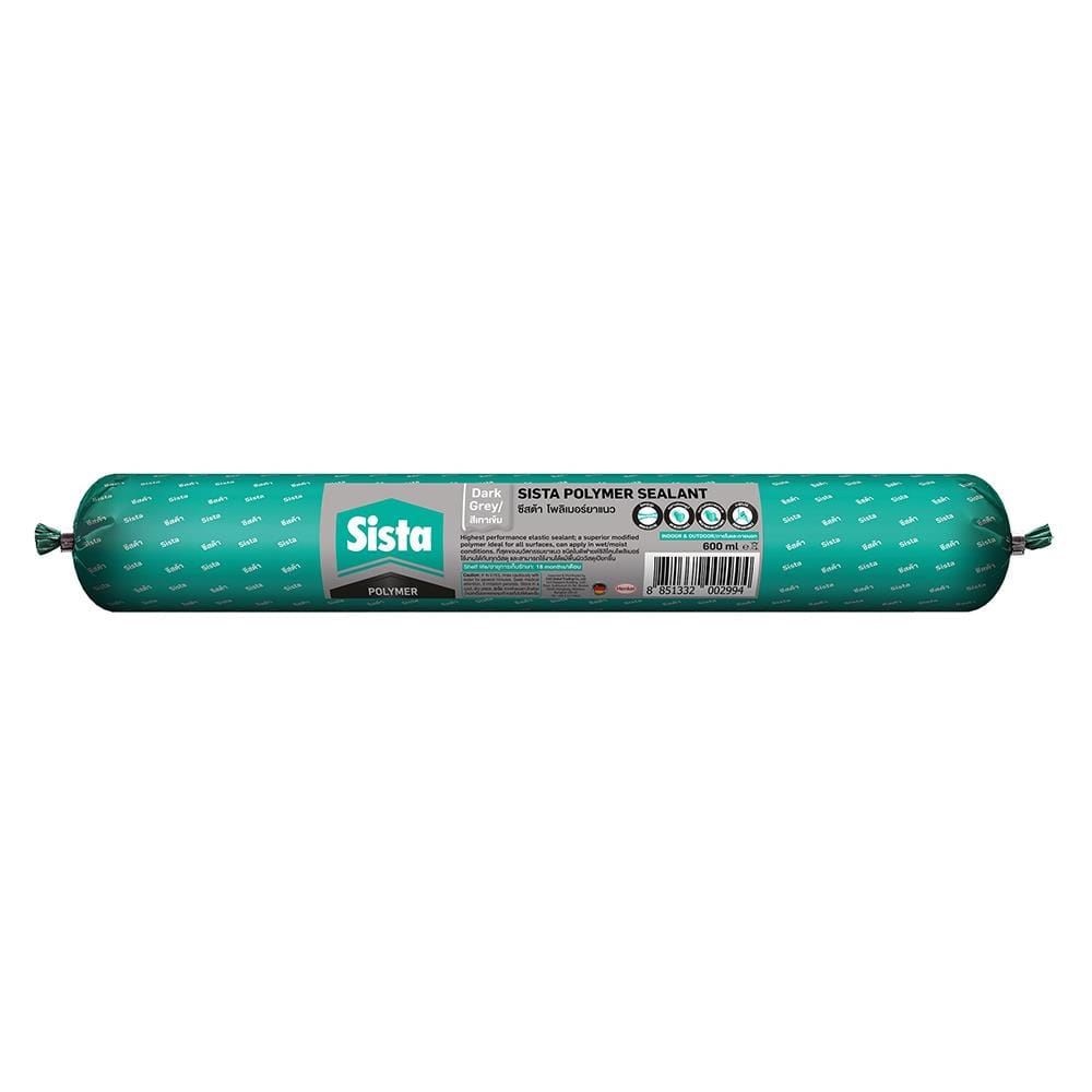 ยาแนวโพลีเมอร์อุดรอย SISTA 600 มล. สีเทา_1