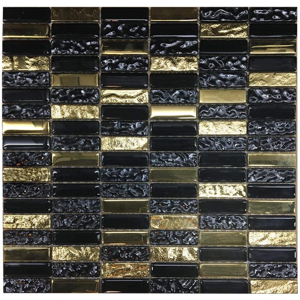 โมเสคแก้ว 30x30 ซม. โบนันซ่าทอง 2