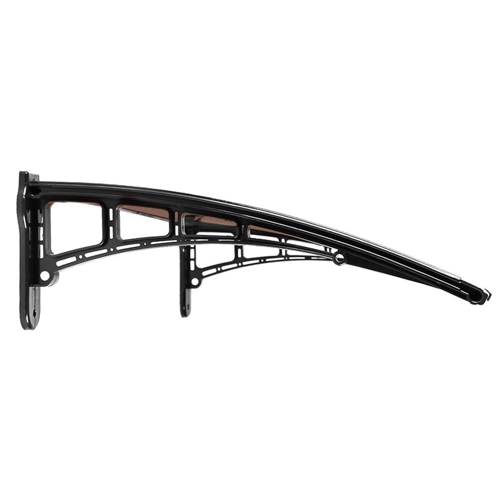 กันสาดโพลีคาร์บอเนต ผิวส้ม SUNSHIELD 60x100 ซม. สีน้ำตาลเข้ม