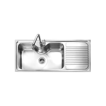 BUILT-IN SINK MEX SUMO3BL 1B1D STAINLESS STEEL_0