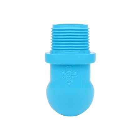 ข้องอ 90 เกลียวนอก-หนา SCG 1 นิ้ว สีฟ้า_1