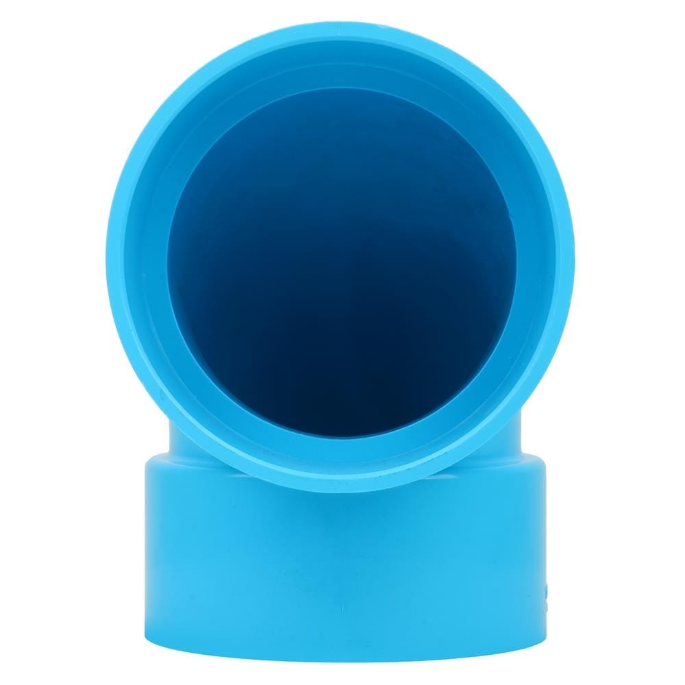 ข้องอ 90-บาง SCG 4 นิ้ว สีฟ้า