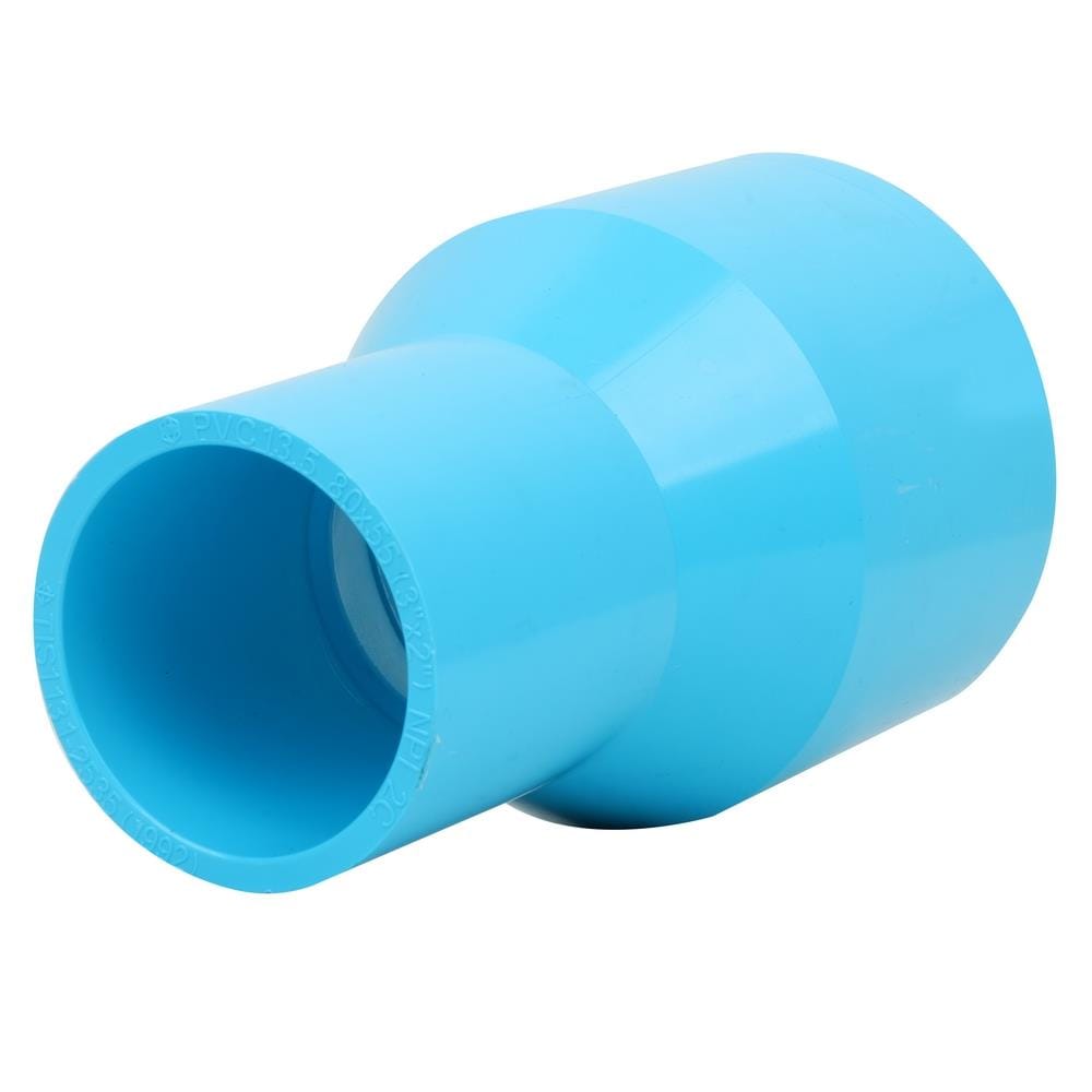 ข้อต่อตรงลด-หนา SCG 3X2 นิ้ว สีฟ้า