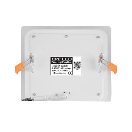 ดาวน์ไลท์ LED EVE SKYBLUE SQUARE 542778 3 นิ้ว 6 วัตต์ DAYLIGHT สีขาว_5