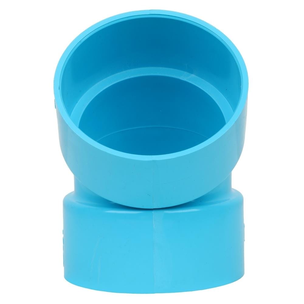 ข้องอ 45-บาง SCG 4 นิ้ว สีฟ้า