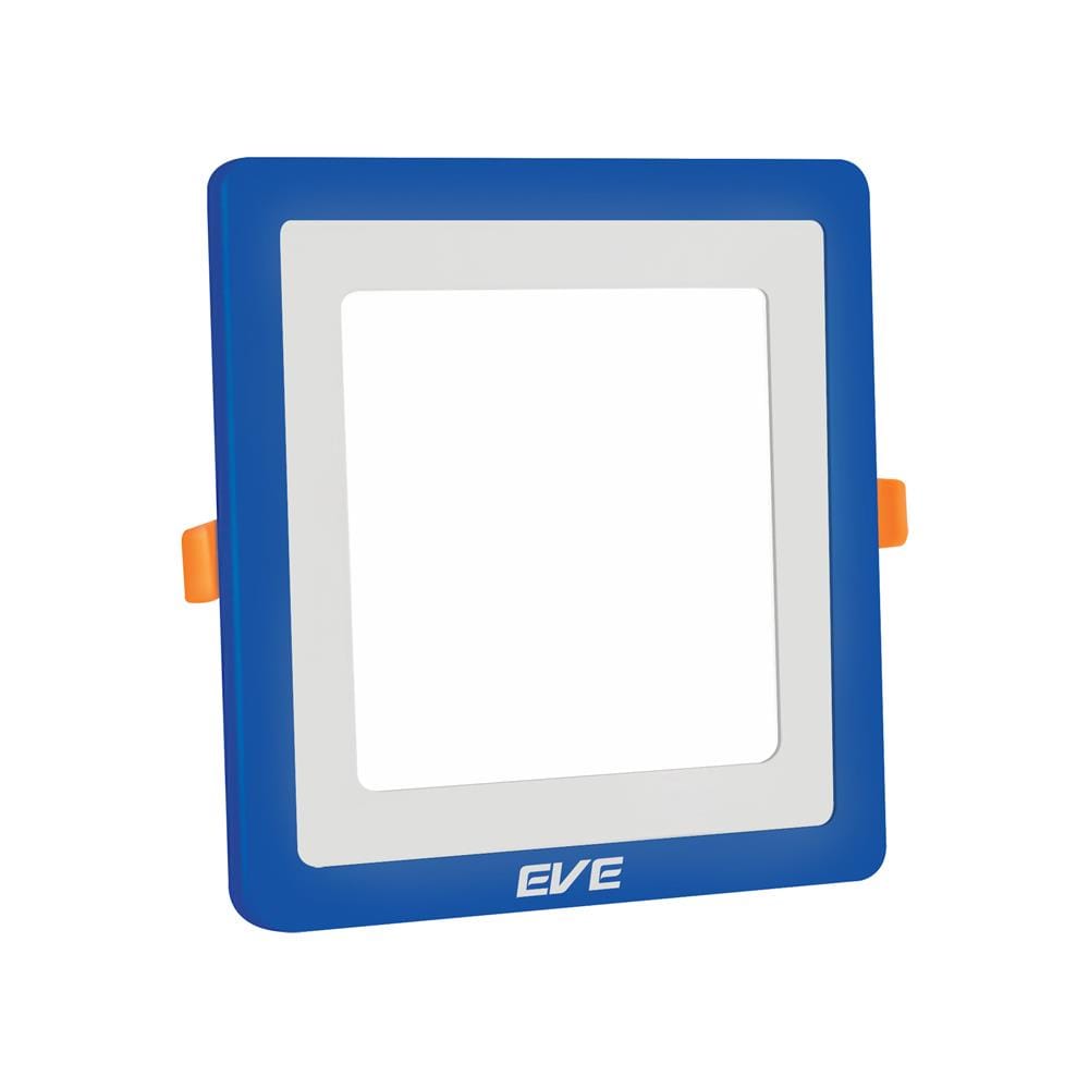 ดาวน์ไลท์ LED EVE SKYBLUE SQUARE 542785 3 นิ้ว 6 วัตต์ WARM WHITE สีขาว