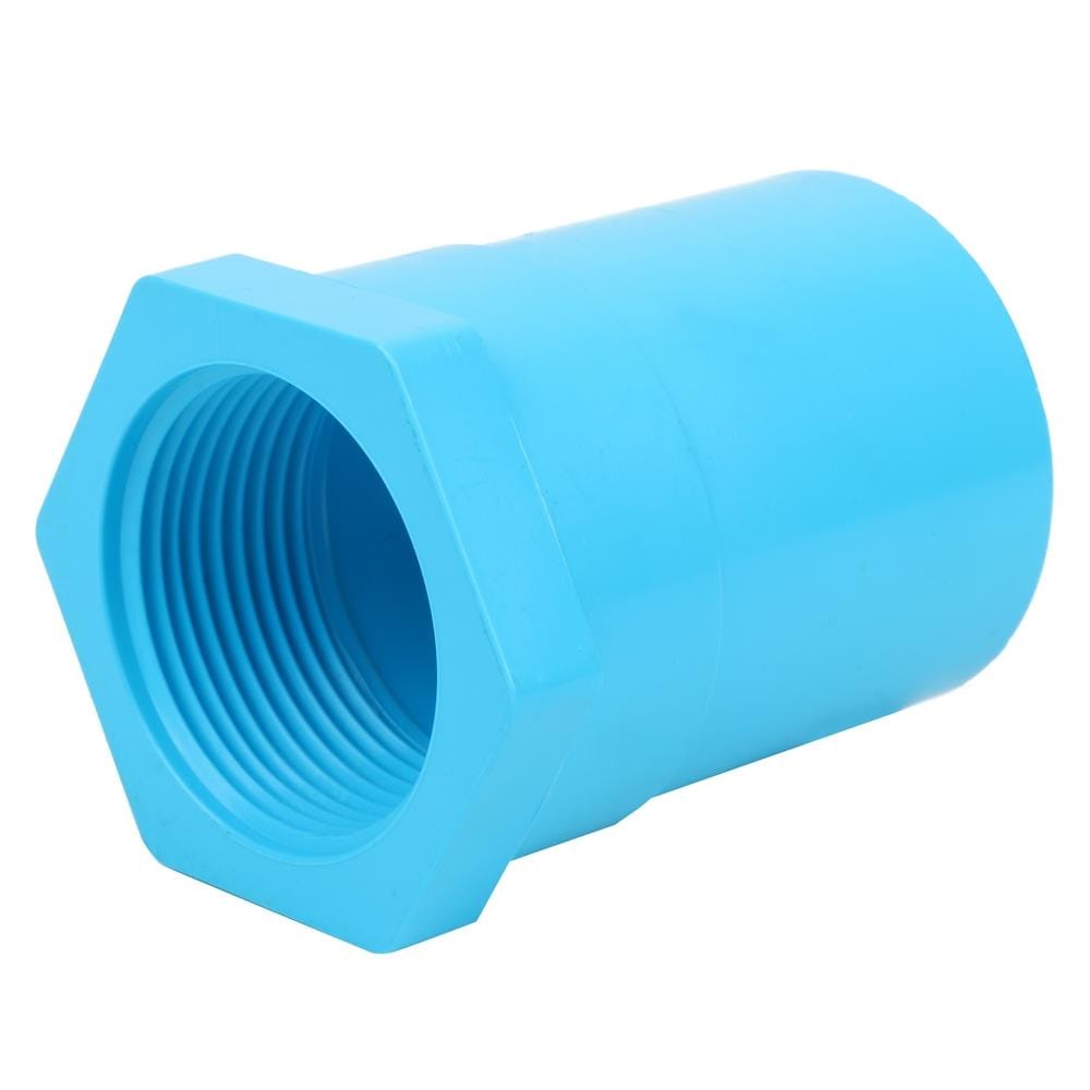 ข้อต่อตรงเกลียวใน-หนา SCG 1 1/4 นิ้ว สีฟ้า