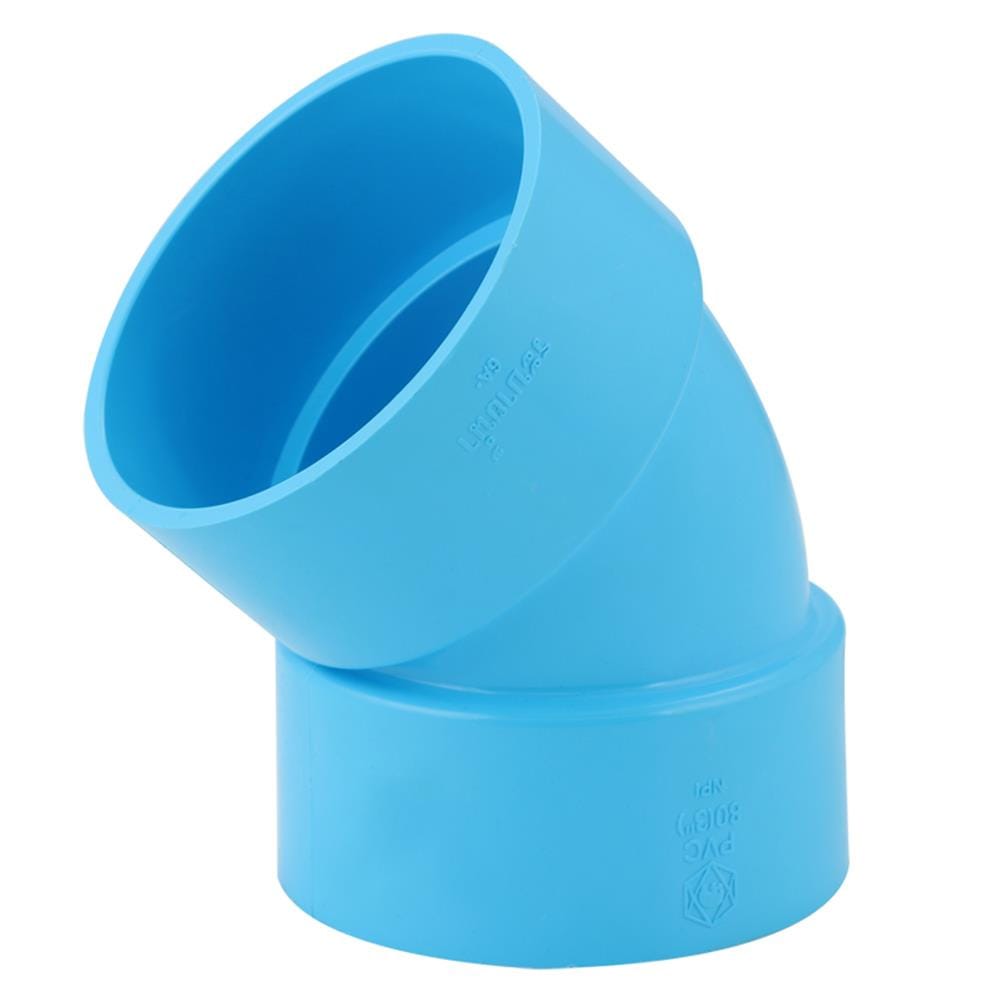 ข้องอ 45-บาง SCG 3 นิ้ว สีฟ้า
