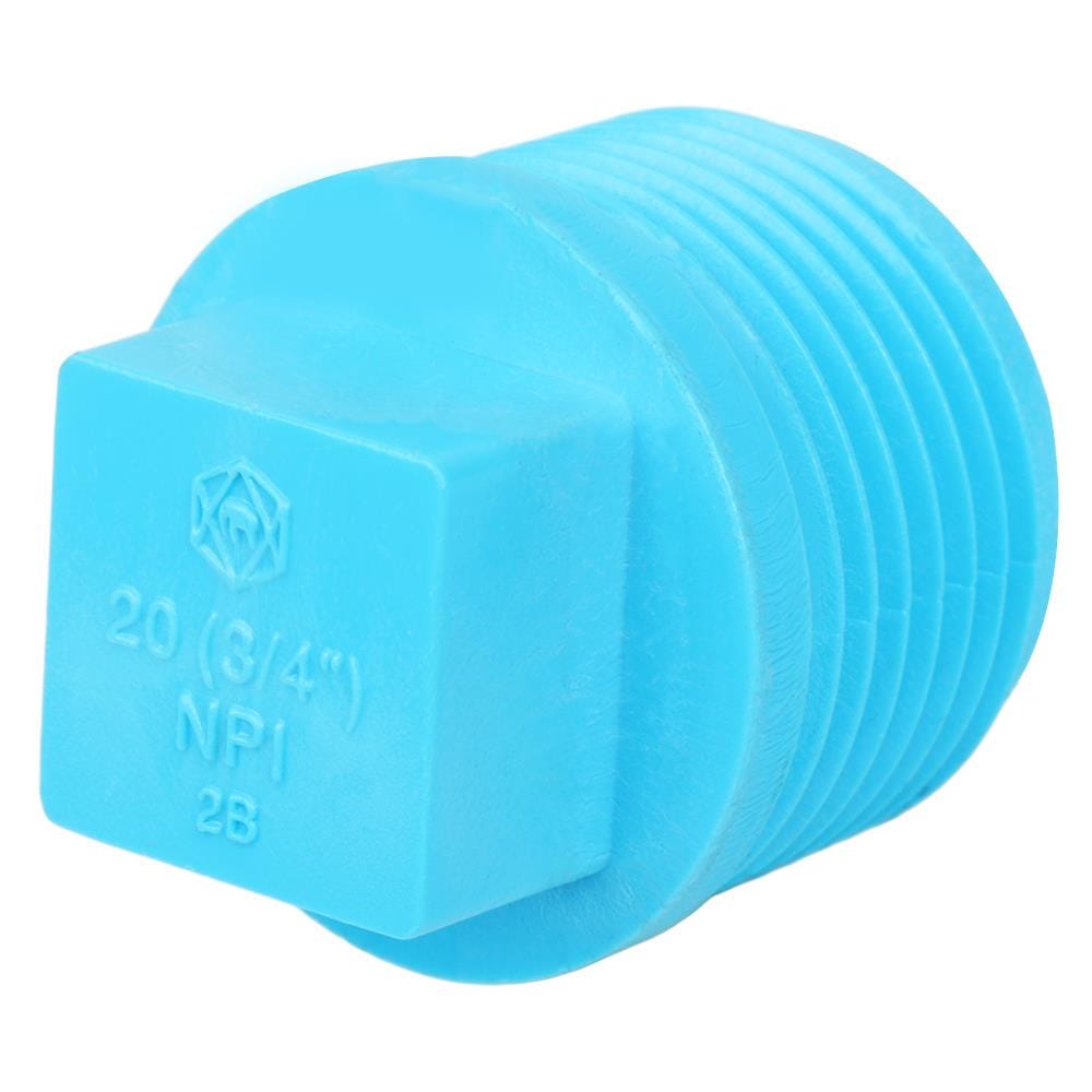 ปลั๊กอุดเกลียวนอก-หนา SCG 3/4 นิ้ว สีฟ้า