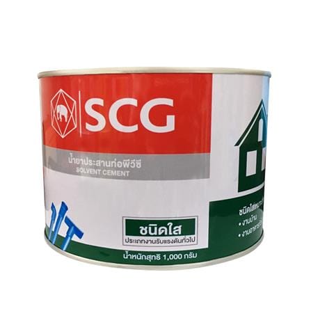 น้ำยาประสานท่อ SCG-ใส 1000 กรัม