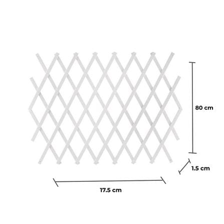 EXPANDING PLASTIC TRELLIS SPRING WHITE_7
