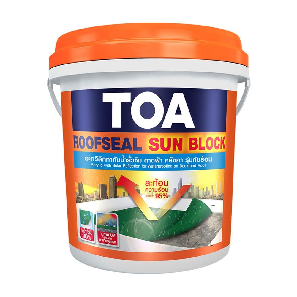 อะคริลิกกันซึม TOA SUNBLOCK 20 กก. สีขาว_1